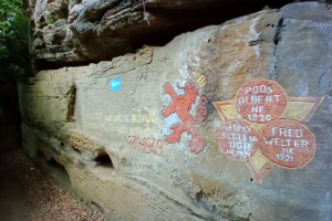 Mullerthal lus 2: van Hersdorf naar Echternach.